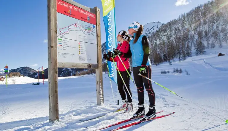 stade de ski de fond à Montgenevre