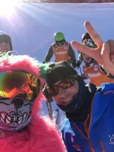 les moniteurs de ski