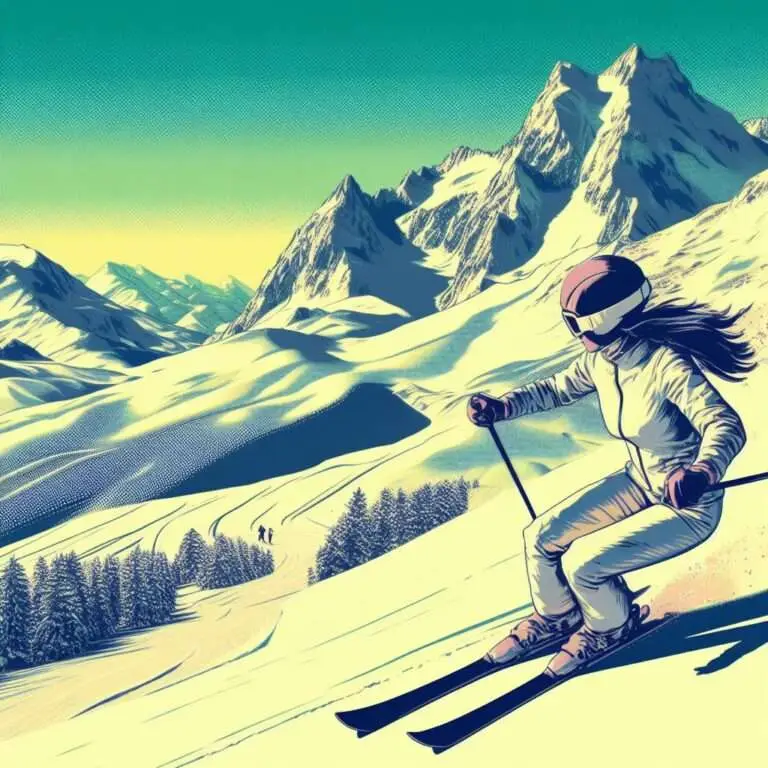 skier à Montgenevre